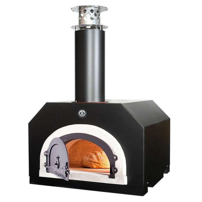 Chicago Brick Oven CBO-750 Countertop Wood Fired Pizza Oven - Solar Black -CBO-O-CT-750-SB