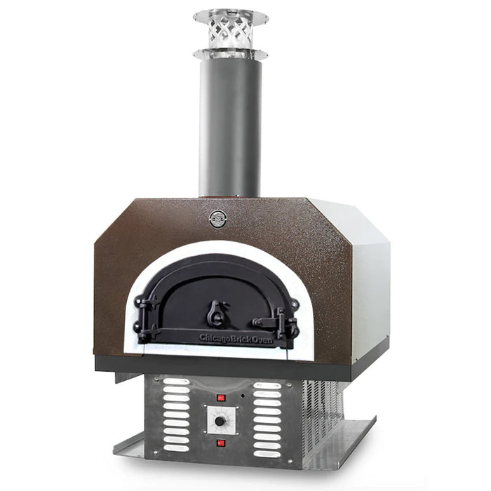 Chicago Brick Oven CBO-750 Built-In Countertop Hybrid Residential Outdoor Pizza Oven - Propane - Copper Vein- CBO-O-CT-750-HYB-LP-CV-R-3K