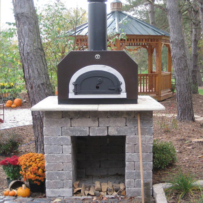 Chicago Brick Oven CBO-750 Countertop Wood Fired Pizza Oven - Copper Vein - CBO-O-CT-750-CV