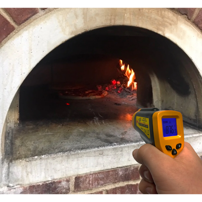 CBO Digital Infrared Thermometer Gun for Pizza Oven, Grill -58°F to 1022°F