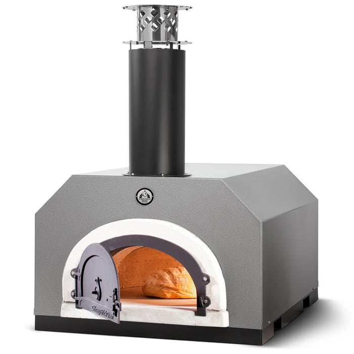 Chicago Brick Oven CBO-750 Countertop Wood Fired Pizza Oven - Silver Vein - CBO-O-CT-750-SV