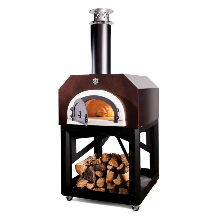 Chicago Brick Oven CBO-750 Mobile Stand Wood Fired Pizza Oven - Copper Vein - CBO-O-MBL-750-CV