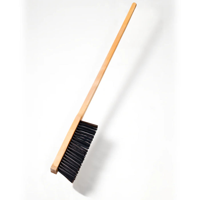 Chicago Brick Oven 39" Wooden Handle Wire Brush - Essential for Oven Cleaning