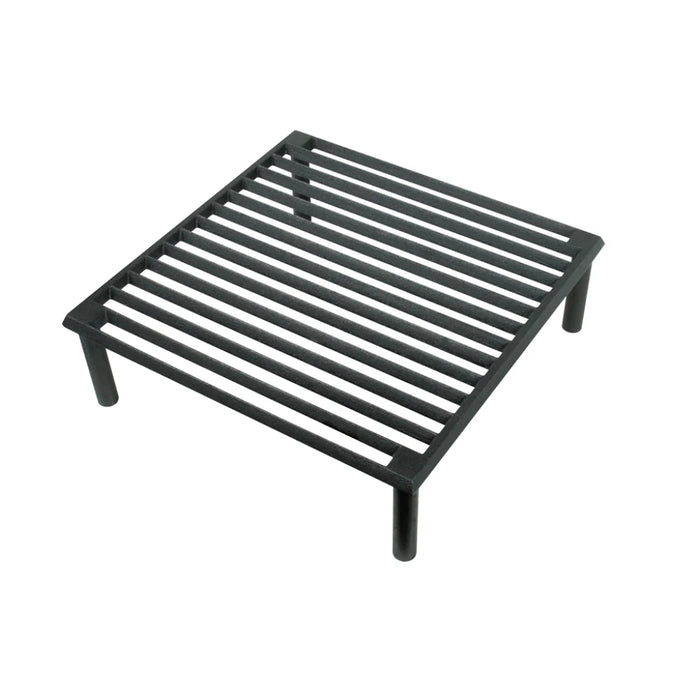 Chicago Brick Oven Premium 14x14 Inch Raised Tuscan Cast Iron Grill - Perfect for Steaks, Grilling, and More