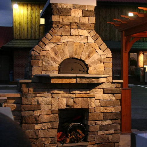 Chicago Brick Oven CBO-750 Built-In Wood Fired Residential Outdoor Pizza Oven DIY Kit - CBO-O-KIT-750