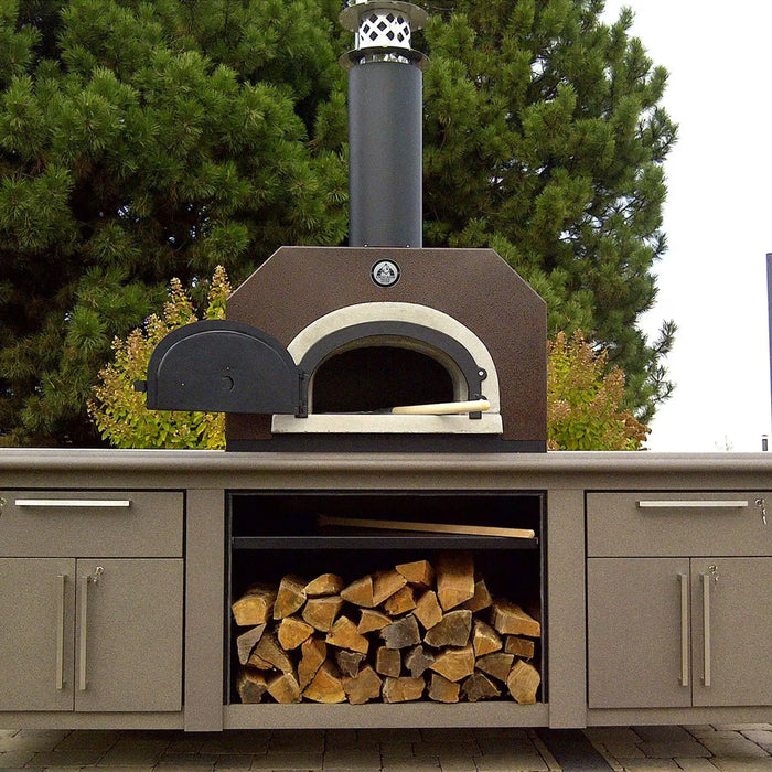 Chicago Brick Oven CBO-750 Countertop Wood Fired Pizza Oven - Copper Vein - CBO-O-CT-750-CV