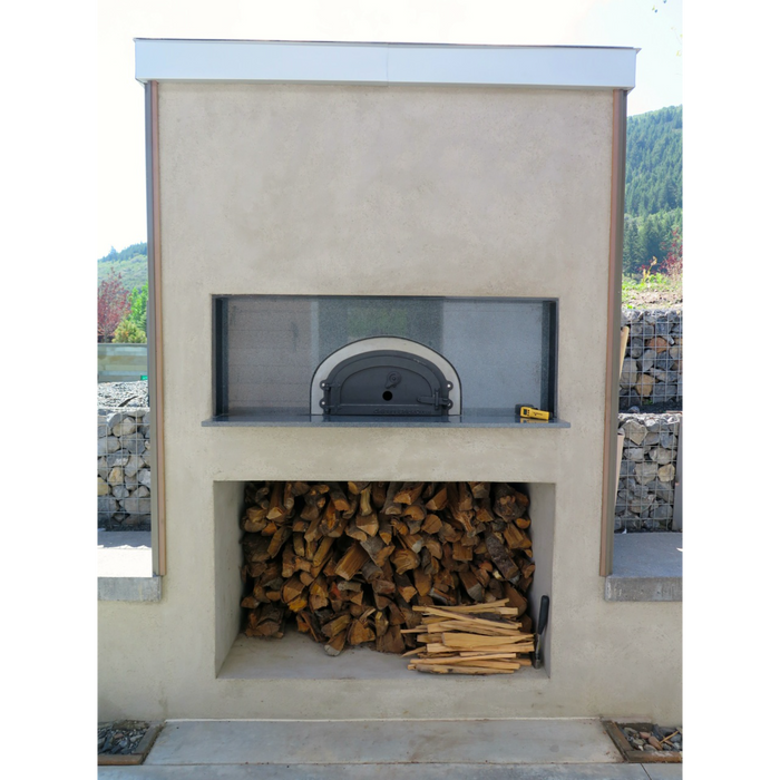 Chicago Brick Oven CBO-750 Built-In Wood Fired Outdoor Pizza Oven DIY Kit - CBO-O-KIT-750