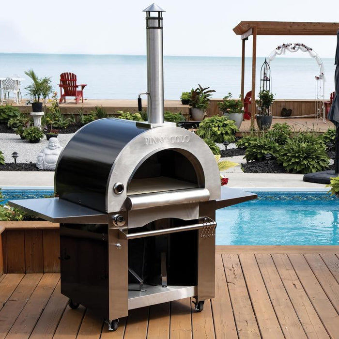 PINNACOLO IBRIDO (Hybrid) Gas & Wood Fired Outdoor Pizza Oven - PPO-1-03