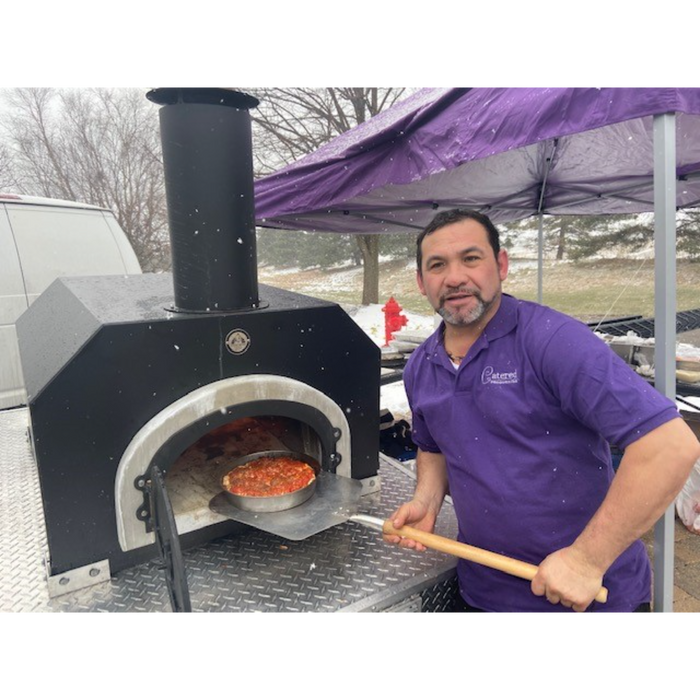 Chicago Brick Oven CBO 750 Outdoor Mobile Wood Fired Tailgater Pizza Oven