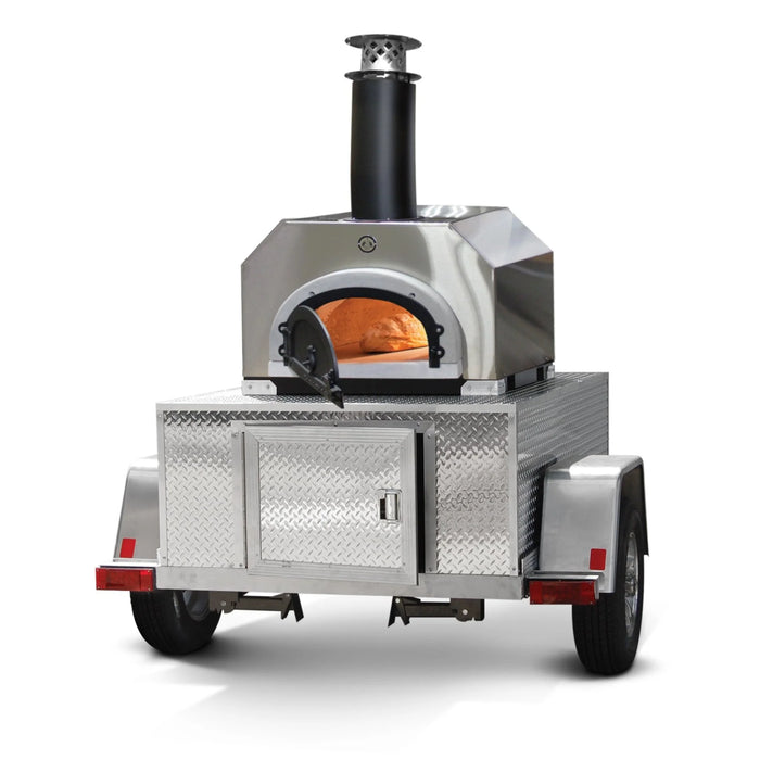 Chicago Brick Oven CBO 750 Outdoor Mobile Wood Fired Tailgater Pizza Oven