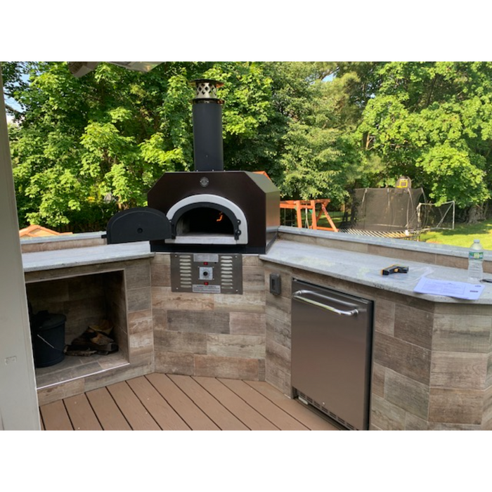 Chicago Brick Oven CBO-750 Countertop/Built-In Hybrid Residential Outdoor Pizza Oven